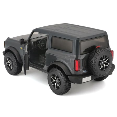 Maisto 1:24 2021 Ford Bronco Badlands Model Araba - Gri