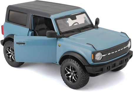 Maisto 1:24 2021 Ford Bronco Badlands Model Araba - Mavi