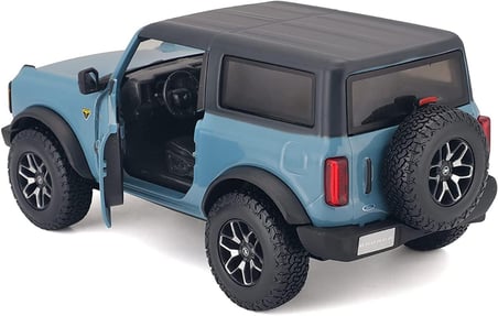 Maisto 1:24 2021 Ford Bronco Badlands Model Araba - Mavi