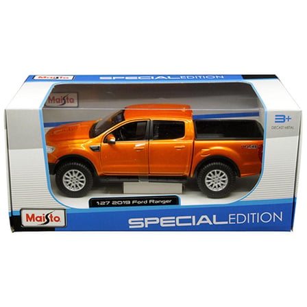 Maisto 1:27 2019 Ford Ranger Model Araba - Turuncu