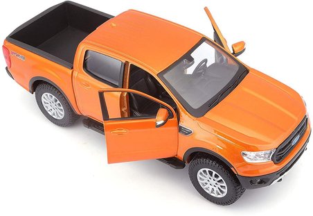 Maisto 1:27 2019 Ford Ranger Model Araba - Turuncu