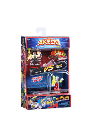 Akedo Ikili Figür Paketi S1 Ake01000 - Chux Lee Vs Crackup