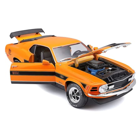Maisto 1/18 1970 Ford Mustang Mach 1 - Turuncu