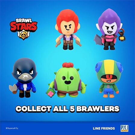 PMI Brawl Stars Tekli Aksiyon Figürü - Model 4