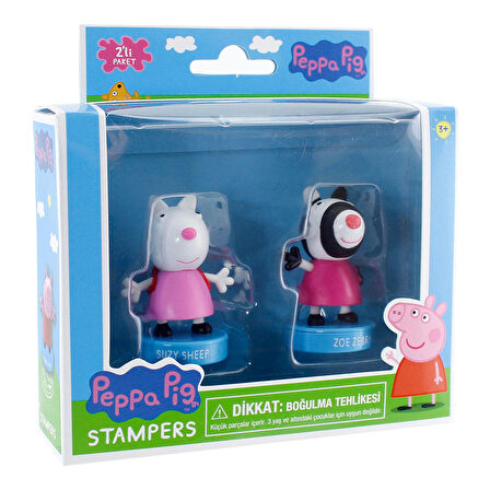 PMI Peppa Pig Stampers 2'li Figür - Model 1