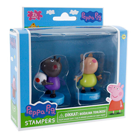 PMI Peppa Pig Stampers 2'li Figür - Model 3