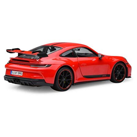 Maisto Porsche 911 GT3 Model Araba 1/18 - Kırmızı