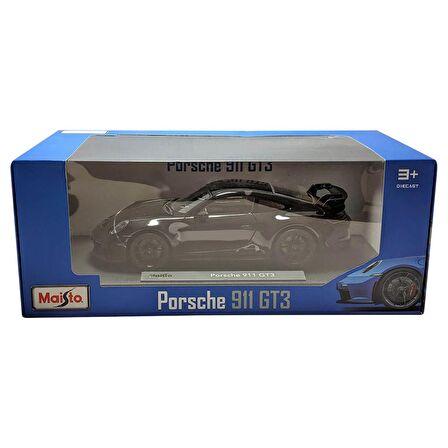 Maisto Porsche 911 GT3 Model Araba 1/18 - Siyah