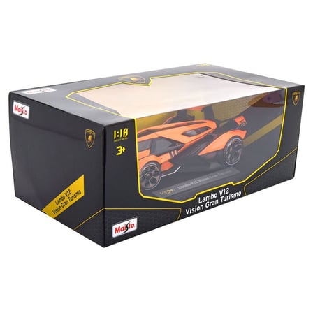 Maisto Lamborghini V12 Vision Gran Turismo Model Araba 1/18 - Turuncu