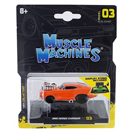 Maisto Muscle Machines 03 - 1966 Dodge Charger Model Araba 1/64