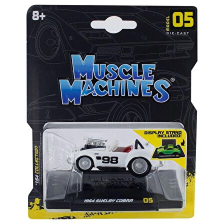 Maisto Muscle Machines 01 - 1964 Shelby Cobra Model Araba 1/64