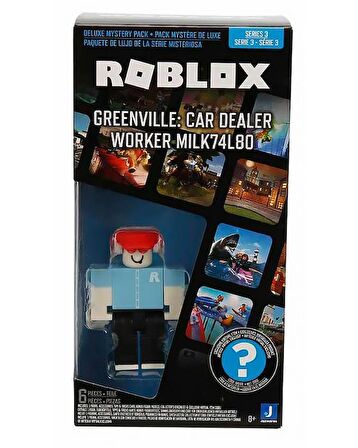 Roblox Delüks Sürpriz Paket Car Dealer Worker Milk