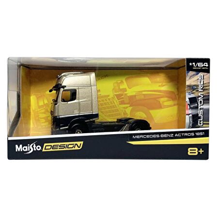 Maisto Custom Rigs Oyuncak Tır Model-9 Mercedes-Benz Actros 1/64 12389
