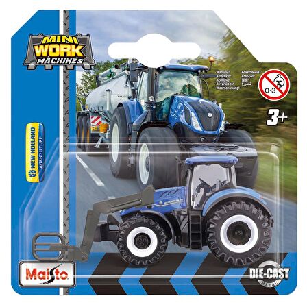 Maisto Mini Work Machines Traktör - New Holland 15591