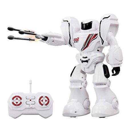 Silverlit Robo Blast One Kumandalı Robot - Beyaz