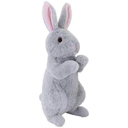 Neco Plush Tavşan 35cm Peluş Oyuncak - Gri