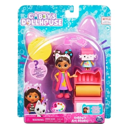 Gabby's Dollhouse Art Studio Oyun Seti
