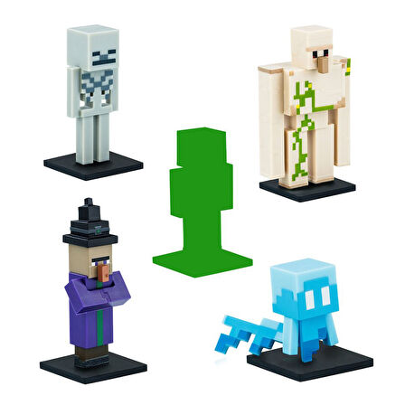PMI Minecraft 3D Figür Toppeez 5'li Set MC2040 Model 4