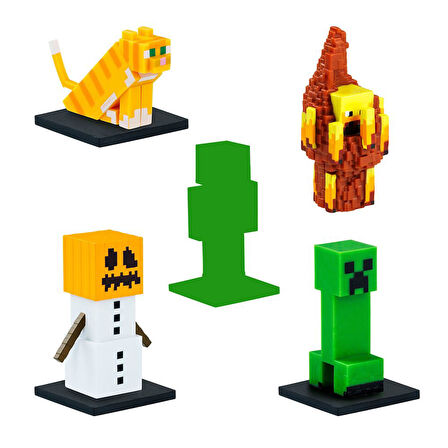 PMI Minecraft 3D Figür Toppeez 5'li Set MC2040 Model 5