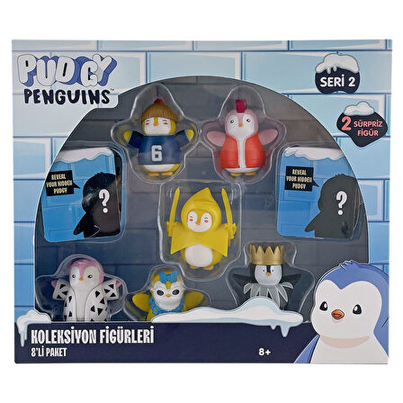 PMI Pudgy Penguins 8'li Delüks Set Model 2