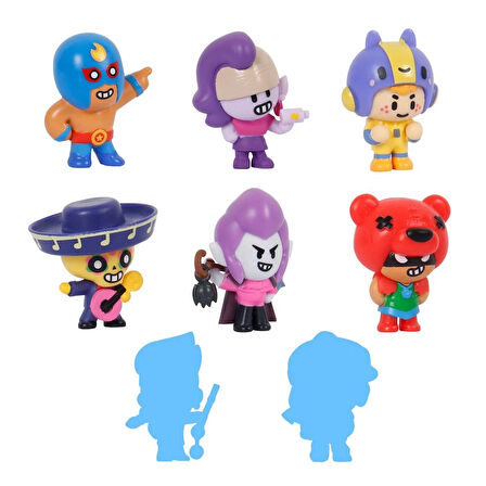 Brawl Stars 8'li Delüks Figür - Model 5