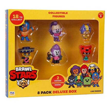 Brawl Stars 8'li Delüks Figür - Model 5