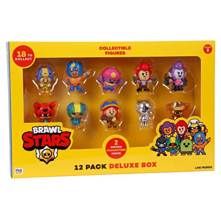 Brawl Stars 12'li Delüks Figür Set Seri 2 - Model 3
