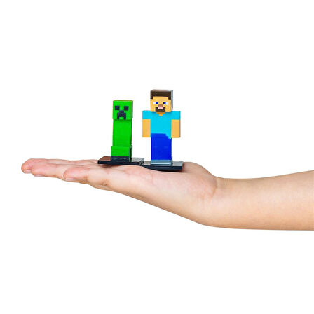 PMI Minecraft 3D Figür Toppeez 12'li Delüks Set Model 2