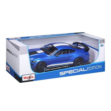 2020 Mustang Shelby GT500 Model Araba 31388-01 Mavi