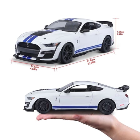 1:18 2020 Mustang Shelby GT500 31452 - Beyaz