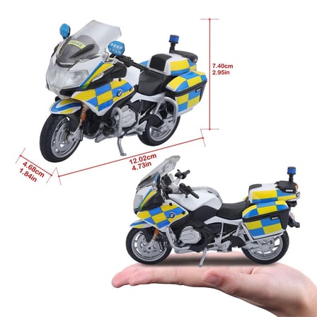 1:18 BMW R 1200 RT UK Police Model Motor 32306