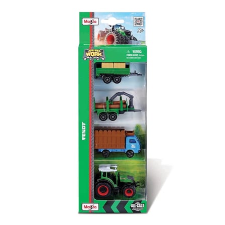 Mini Work Machines 4"lü Set - Fendt