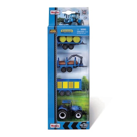 Mini Work Machines 4'lü Set - New Holland