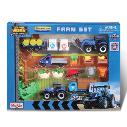 Maisto Çiftlik Seti Büyük - New Holland