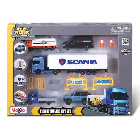 Mini Work Machines Freight Haulers Oyun Seti Model 3