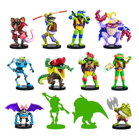 TMNT Figürlü Kalem Başlığı 12'li Paket Model 2 NT2080