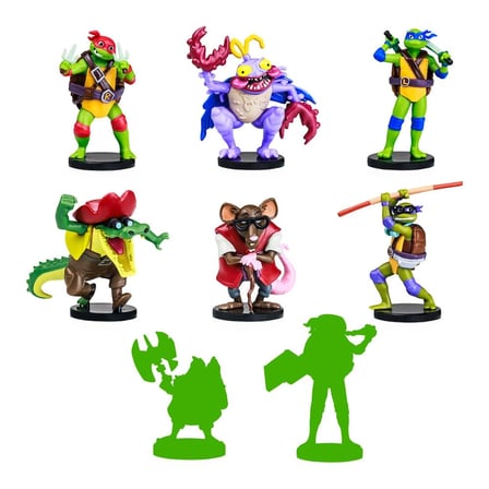 TMNT Figürlü Kalem Başlığı 8'li Paket Model 1 NT2070