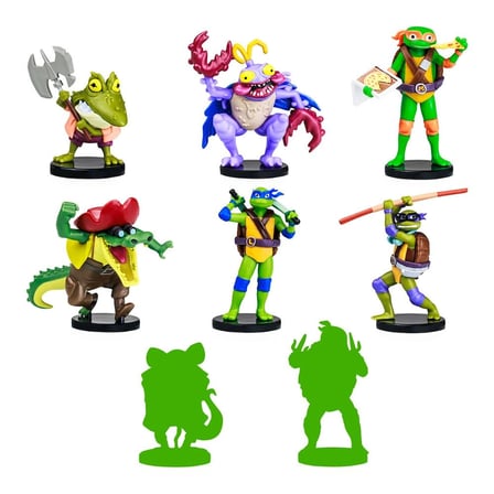 TMNT Figürlü Kalem Başlığı 8'li Paket Model 2 NT2070