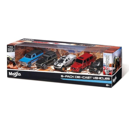 1/64 5'li Model Araç Seti 12702 - Off-Road Collection