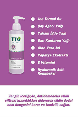 Tto Yüz Temizleme Jeli 150 Ml 2 Adet (çay Ağacı Yağı / Tea Tree Oıl)