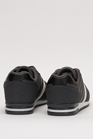 Unisex Airfile İnce Taban Spor Ayakkabı FÜME-SİYAH