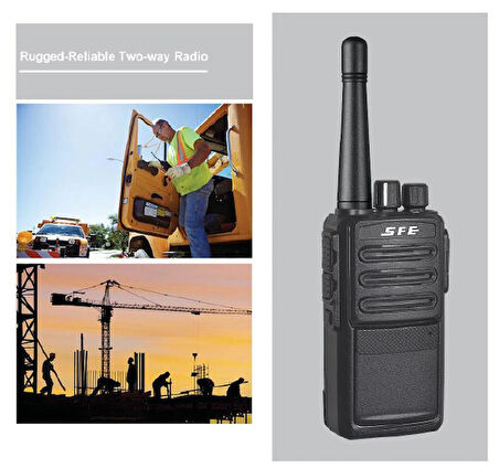 Sfe S500 Pmr El Telsizi Telsiz Telefon- Profesyonel Tercihiniz