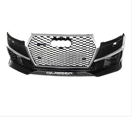 Audi Q7 2015-2018 Uyumlu ( RSQ7 ) Ön Tampon / Panjur Set