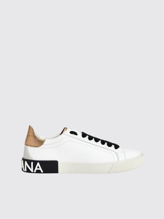 Dolce & Gabbana - Portofino Vintage Calfskin Sneakers