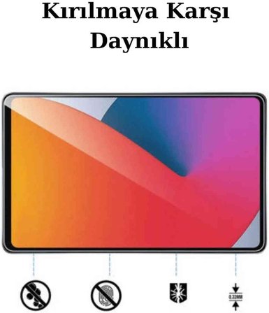 iPad 11. Nesil 2025 A16 Çip Uyumlu 11 inç Tablet Temperli Cam Ekran Koruyucu