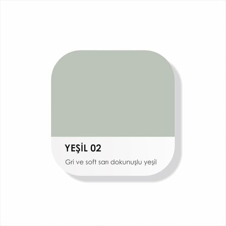 Akrilik Su Bazlı Silinebilir İç Cephe Duvar Boyası, 200ml, Özel Mat, Silikon Katkılı - 2023 Summer Palette - (Beyaz 02)