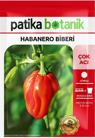20 adet Habanero Biber Tohumu