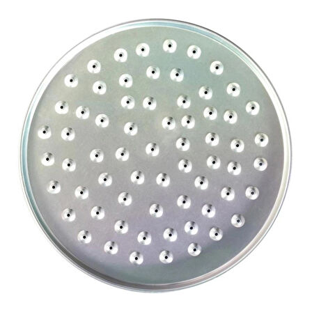 Almetal AL-PZZ.T.P.38 Alüminyum Patlatma Delikli Pizza Tava 38 cm