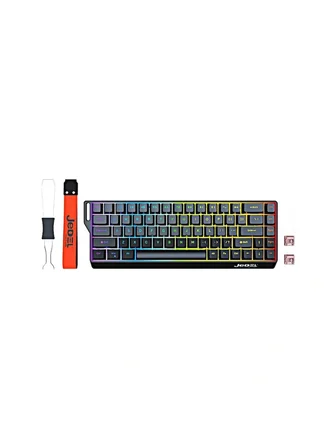 Jedel KL-166 Programlanabilir Mekanik Klavye Manyetik Switch Type C Kablolu Türkçe Q
