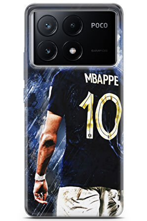 Xiaomi Poco X6 Pro uyumlu Futbol 7 UV Lans Kylian Mbappe